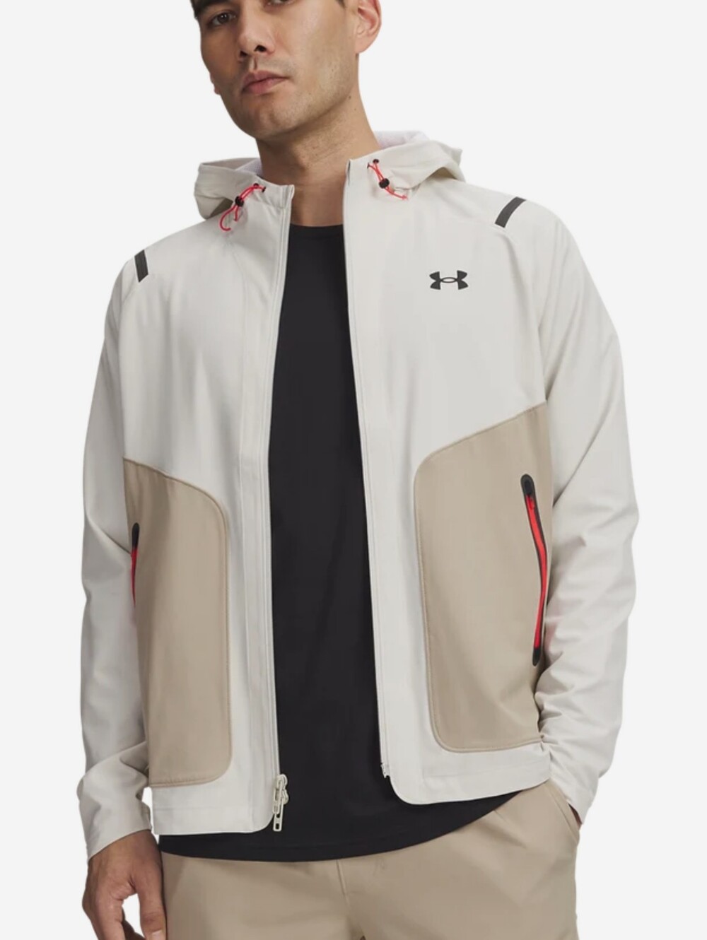 Under Armour Unstoppable Jacket LC ~ Summit White Khaki 1389354 | Men's: 2XL NWT